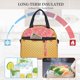 thumbnail image 4 of Fotbe Bolsa de Almuerzo con Estampado, Lonchera Aislada, Contenedores de Comida Reutilizables Tipo Cooler a Prueba de Fugas, 4 of 7