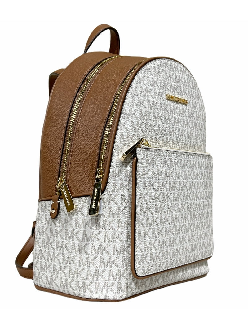 Michael Kors Womens Kenly Medium Adina Backpack Pebbled Leather Vanilla MK  Signature - Walmart.com