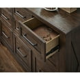 thumbnail image 3 of A-America Sun Valley 9-Drawer Dresser, Rustic Timber Finish, 3 of 4