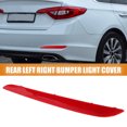 thumbnail image 2 of Cubierta de Luz Reflector Parachoques Trasero para Coche Unique Bargains 92405-C1000 Rojo, 2 of 6