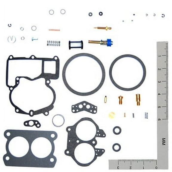 Carburetor Kit, Mercarb Mercruiser 4.3L V6 w/Straigh Accel Shaft1985-1995Pro #: 50845 X-Ref #: 3302-80484518-7097