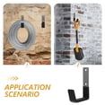 thumbnail image 3 of OUNONA Gancho Montado En Pared Para Almacenamiento Gancho Resistente Para Uso En Hogar, 3 of 7