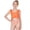 Orange, variant on WOLLED 2-12T Girls Split Ruffled Swimsuit 2PCS Summer Plaid Bikini Swimwear Sleeveless Bathing Suit for Kids Toddler Baby