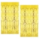 thumbnail image 2 of Billuyoard 2 uds cortinas de papel de aluminio decoración fondos de oropel papel de aluminio colgante flecos borlas para fiesta boda Kits de decoración para fiestas Billuyoard HA006464-00, 2 of 6
