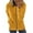 02# Yellow, variant on Full Zip Hoodies for Women Zipper Open Front Fleece Lined Jacket Hooded Coats Cardigan Plain Oversized Sweatshirts with Pocket Trendy School Casual Jackets