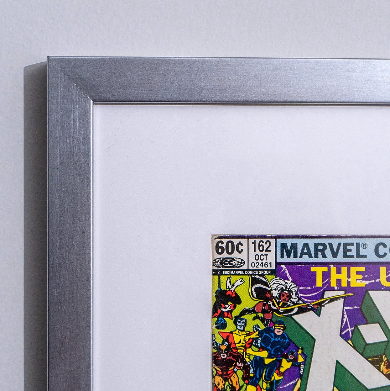 9x13 Silver Wood Picture Frame - UV Acrylic, Foam Board Backing, Hanging Hardware