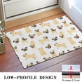 thumbnail image 3 of Cute Cartoon Pug Door Rugs,Washable Non Slip Door Mats Indoor,Decorative Door Mats,Entry Mat Indoor for Entrance,Bedroom,Kitchen,Bathroom,16"x24", 3 of 6