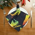 thumbnail image 3 of GZHJMY Sharks Pattern Cloth Napkins Set of 6 Pack, Washable Soft Table Dinner Napkins 20 inch for Kitchen, Hotel, Party, Wedding Washcloths, 3 of 7