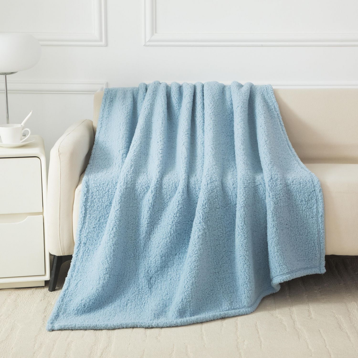 Jeté en molleton de peluche Mainstays