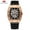 Gold, variant on MINI FOCUS Quartz Watch Men's Calendar Window Luminous Silicone Strap Waterproof Watch