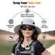 thumbnail image 3 of Sombrero de Cubo Impermeable Sun UPF 50+ para Hombre y Mujeres, Boonie con Ala Empacable con Protección UV de IC ICLOVER para Pesca, Senderismo, Gorra Al Aire Libre - Negro, 3 of 8