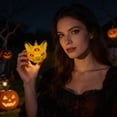 thumbnail image 3 of Gallickan Spooky Three-Eyed Black Cat LED Candle Lamp, Halloween Decor Flameless Tealight, Gothic Resin Tabletop Ornament, 1pc, 3 of 7