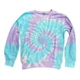 thumbnail image 3 of Just Love Tie Dye Long Sleeve T-Shirt and Jogger Pants for Girls (Tie Dye Aqua Lilac White, 5-6 Years), 3 of 3