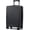 Black, variant on Tempered PC Carry-On Luggage 20 Inch Side Open Deep Compartment Expandable Suitcase Black