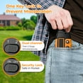 thumbnail image 6 of HAIKUADAY Electric Shock Collar for Dogs 3300FT IPX7 Waterproof Training Rechargeable E-Collar with Remote Control, Beep (1-8) Vibration (1-16) and Safe Shock (1-99) Modes for Small Medium Large Dogs, 6 of 8