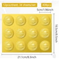 thumbnail image 2 of 408Pcs Certificates Official Gold Foil Embossed Stickers 2" Self Adhesive Envelopes Seals Employee of Month Round Labels for Wedding Invitation Corporation Graduation Award Gift Wrapping for DIY, 2 of 9