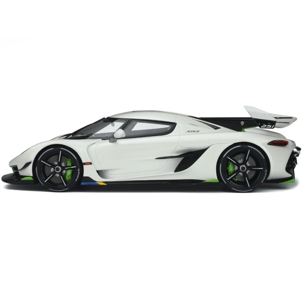 Diecast Koenigsegg Jesko White 1/18 Model Car by GT Spirit