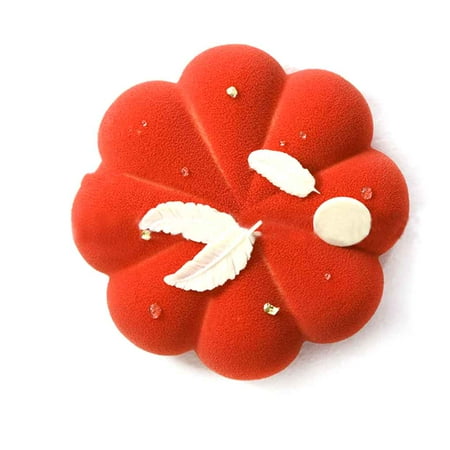 

Silicone Cake Mold 3D 8 Petals Flower Pans Baking Tools Mousse Chocolate Dessert Mould Cake Tool
