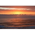 thumbnail image 2 of Crane, Rita 18x13 White Modern Wood Framed Museum Art Print Titled - Pacific Sunset I, 2 of 4