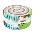 thumbnail image 3 of Riley Blake Jingle Bells Fabric Collection 2.5" Rolie Polie, 3 of 3