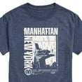 thumbnail image 3 of Marvel Iron Man - Manhattan Stark Tower - Men's Short Sleeve Graphic T-Shirt, 3 of 5