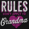 thumbnail image 2 of Funny Cute Grandma Grandmother Gigi Womens Slim Fit Graphic Tee Brisco Brands L, 2 of 5