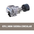 thumbnail image 2 of Minisierra Accesorio Mototool 670 Dremel Madera Aluminio 26150670AC, 2 of 6