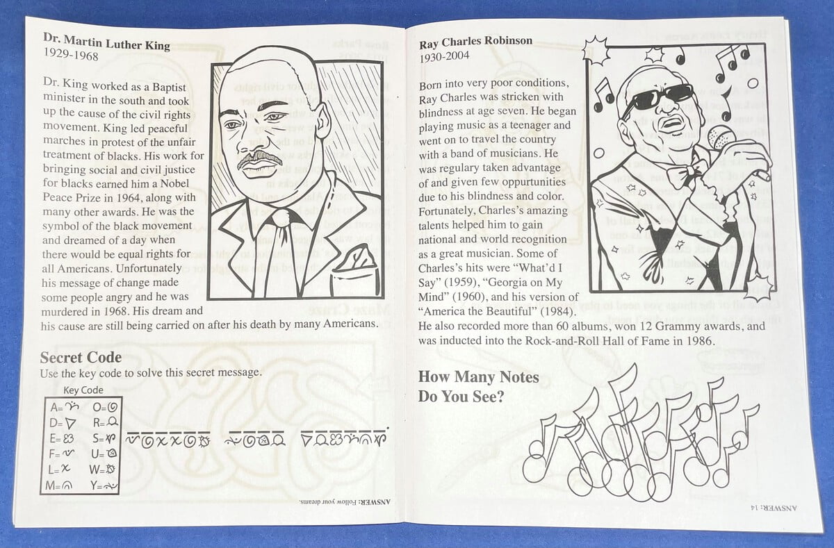 ZoCo: 25-Pack Black History Coloring & Activity Books