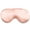 English Rose, variant on Fishers Finery 25 Momme Mulberry Silk Sleep Mask | Prevents Wrinkles | Travel Mask (Black)