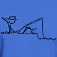 thumbnail image 3 of CafePress - Fishing Stick T Shirt - Men's Classic Graphic Cotton T-Shirt, 3 of 4