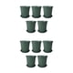 thumbnail image 1 of Yuarrent 5 pack/lote maceta transpirable para viveros y jardines macetas de vivero resistentes y duraderas con bandeja 150:15*15cm olla con bandeja 150: 15*15cm 2piezas, 1 of 6