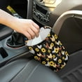 thumbnail image 2 of Suhoaziia Rooster Sunflower Car Garbage Can for Back Seat Waterproof Compact Hanging Waster Basket Bin for Vehicle Front Seat,Interior Car Organizer Accessories, 2 of 6