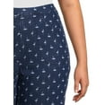 thumbnail image 3 of Just My Size Women's Plus Size Pull On 2 Pocket Stretch Capri, Sizes 0X-4X, 3 of 4