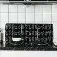 thumbnail image 4 of Non-Stick 3 Sided Splatter Guard for Stove Top and Frying Pan, Cactus Aluminum Foil Foldable Gas Stove Kitchen Oil Splash Proof Baffle Plate, 4 of 8
