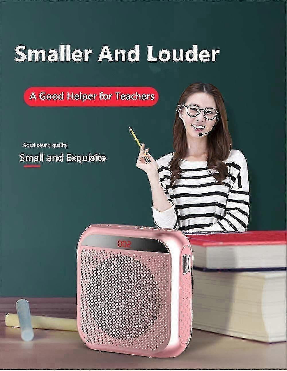Wireless Voice Amplifier with Microphone - Portable Speaker for Public Speaking
