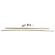 thumbnail image 5 of EchoBliss Rc Boat 4Mm Cw/Flex Cable Eje Flexible 350Mm Prop Nut Drive Dog, 5 of 10