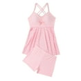 thumbnail image 3 of Ensemble Tankini Découpé pour Femmes Grande Taille avec Shorts TG-4TG, 3 of 9