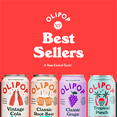 thumbnail image 2 of OLIPOP Prebiotic Soda, Best Sellers Variety Pack, 12 fl oz, 12 Pack, Refrigerated, 2 of 7