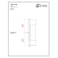 thumbnail image 3 of Z-Lite - Striate - 11W 1 LED Outdoor Wall Mount in Led Outdoor Contemporary, 3 of 7