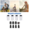 thumbnail image 4 of Aluminum Alloy Valve Adapter Bicycle Valve Adapter Presta to Converter Rustproof Corrosion Resistant Durable Bike Air Compressor Tool, 4 of 8