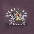 thumbnail image 2 of Juniors' Mickey & Friends Classic Pals Cropped T-Shirt, 2 of 3