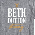 thumbnail image 3 of Yellowstone - Beth Dutton Strong - Men's Short Sleeve Graphic T-Shirt, 3 of 6