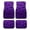 Bat, variant on Pzuqiu Blue & White Abstract Leaf Pattern Car Floor Mats Anti-slip Automotive Floor Mats, Full Set Protection Car Mats Fit for SUV Van Truck