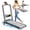Silver, variant on Einhomn 3.5HP Foldable Treadmill with 15% Incline, 350lbs Capacity Under Desk Walking Pad, LED Display
