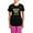 With Pink Pant, variant on CafePress - Role_Play_1_Blk Women's Dark Pajamas - Women's Short Sleeve Print T-Shirt and Pants Dark Cotton Pajama Set