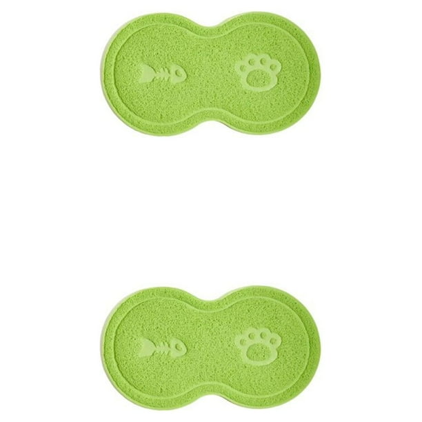 Greeniant Estera para residuos de gatos no tóxica, cómoda y portátil, fácil de limpiar, accesorio para mascotas, accesorio para gatos Type4 NO4
