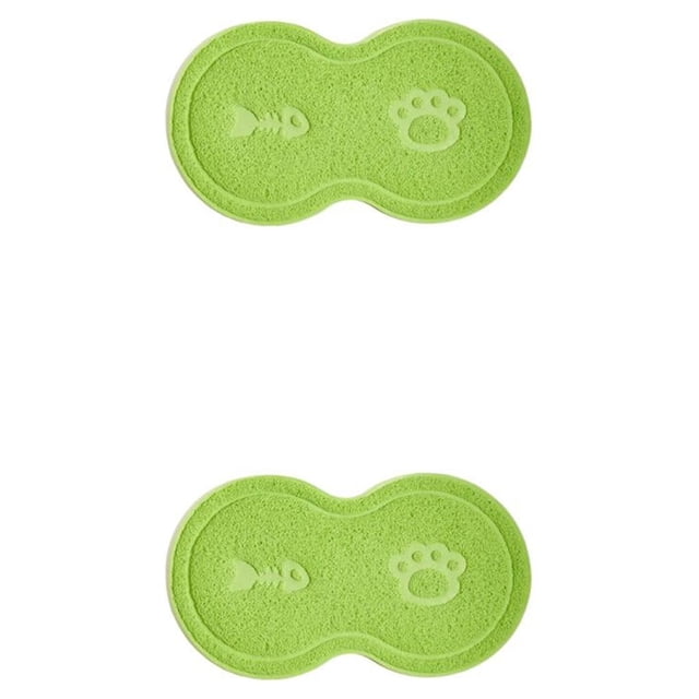 Greeniant Estera para residuos de gatos no tóxica, cómoda y portátil, fácil de limpiar, accesorio para mascotas, accesorio para gatos Type4 NO4