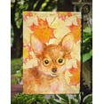 thumbnail image 3 of Carolines Treasures BB9983GF Toy Terrier Fall Flag Garden Size, 3 of 3