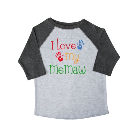 Inktastic I Love My Memaw Toddler T Shirt Walmart Com