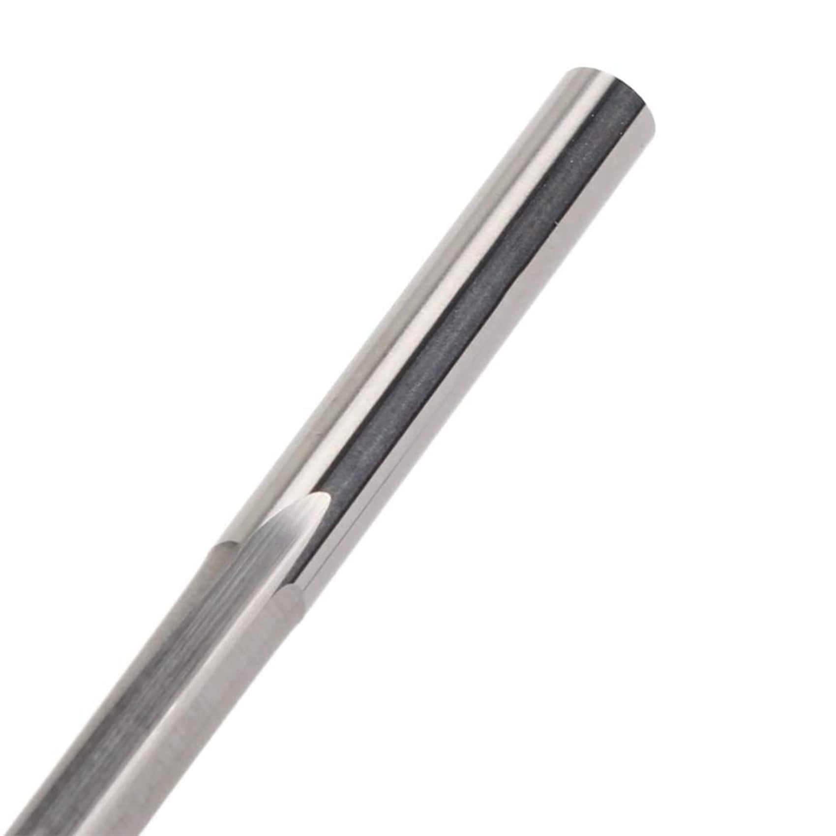 20PCS 3.175mm Dia. Edged Tungsten Steel Milling Cutter 2 CNC Cutting Straight Slot Bit, Flute Length 22mm